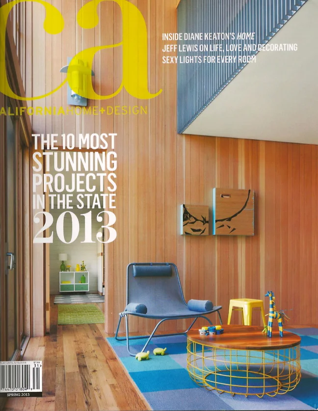 Interior and exterior railings for Turnbull Griffin Haesloop Architects and Redhorse Constructors. CALIFORNIA HOME+DESIGN 2013 Award Winner: Modern California Farmhouse