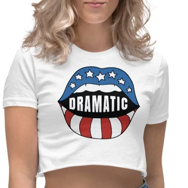 Dramatic CropTop White 