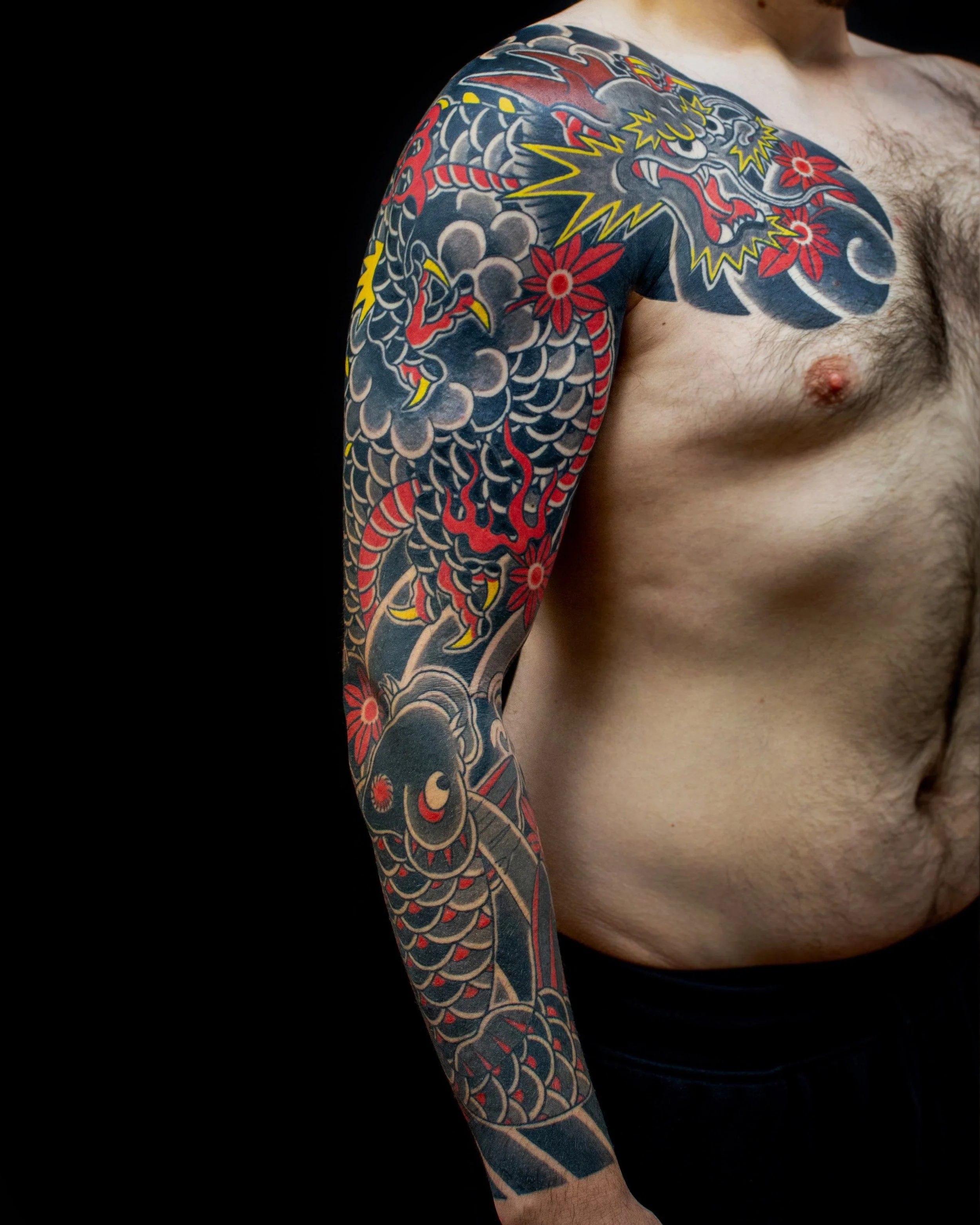 Strength in Motion: The Enduring Appeal of Koi Tattoos