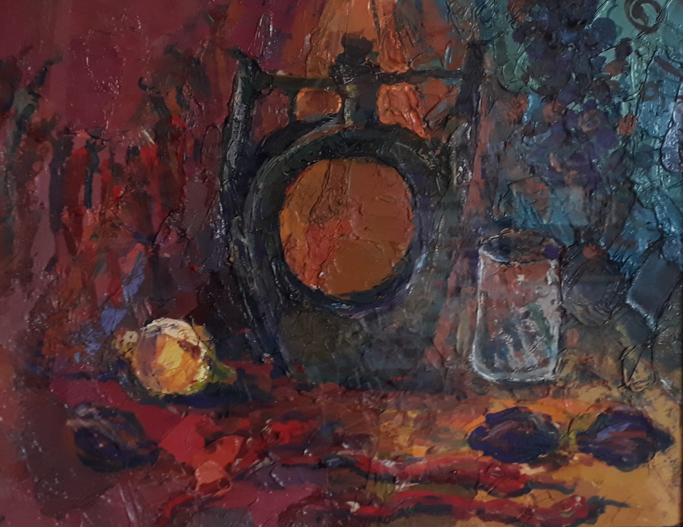 Ring Jug and Peppers
