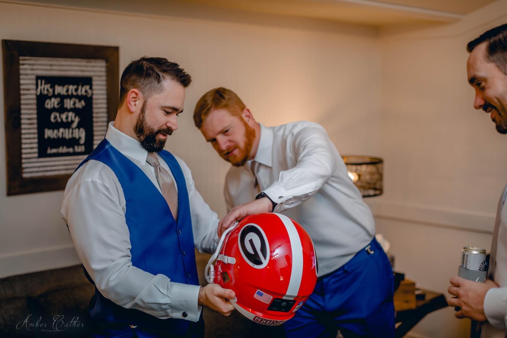 football fan wedding day.JPG