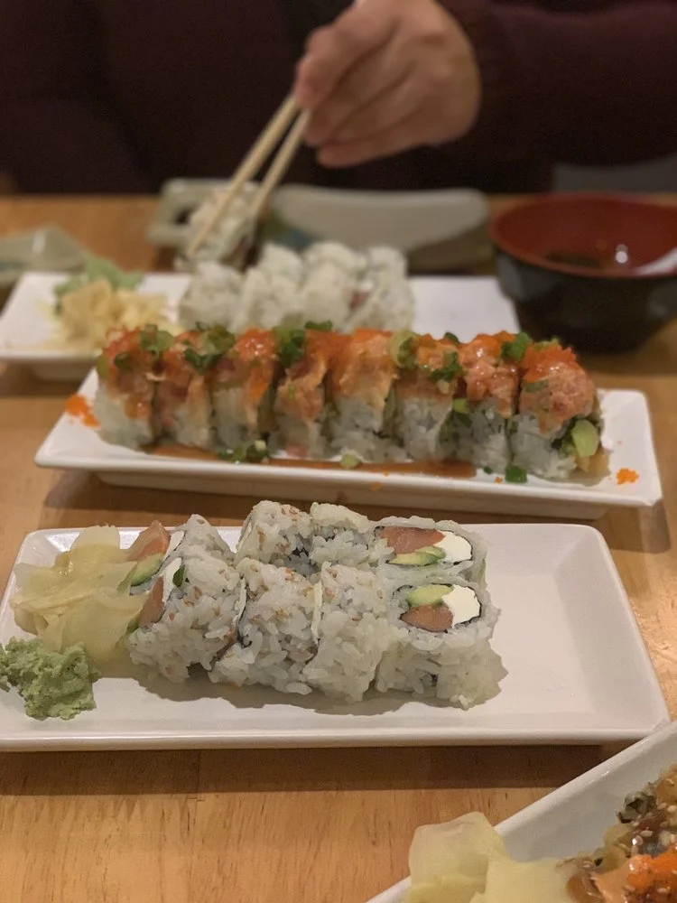 Salmon Delight and Philly Roll