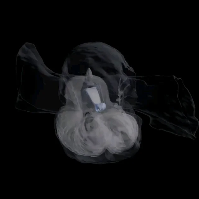 Have you ever had a MRI, or a CT scan? 🧠⁣⁣
⁣⁣
🔬MBARI Bioinspiration Lab head Kakani Katija , a team of engineers, scientists, and submersible pilots developed an instrument called DeepPIV or Deep Particle Imaging Velocimetry. ⁠⁣⁣
⁣⁣
🔍This tool all