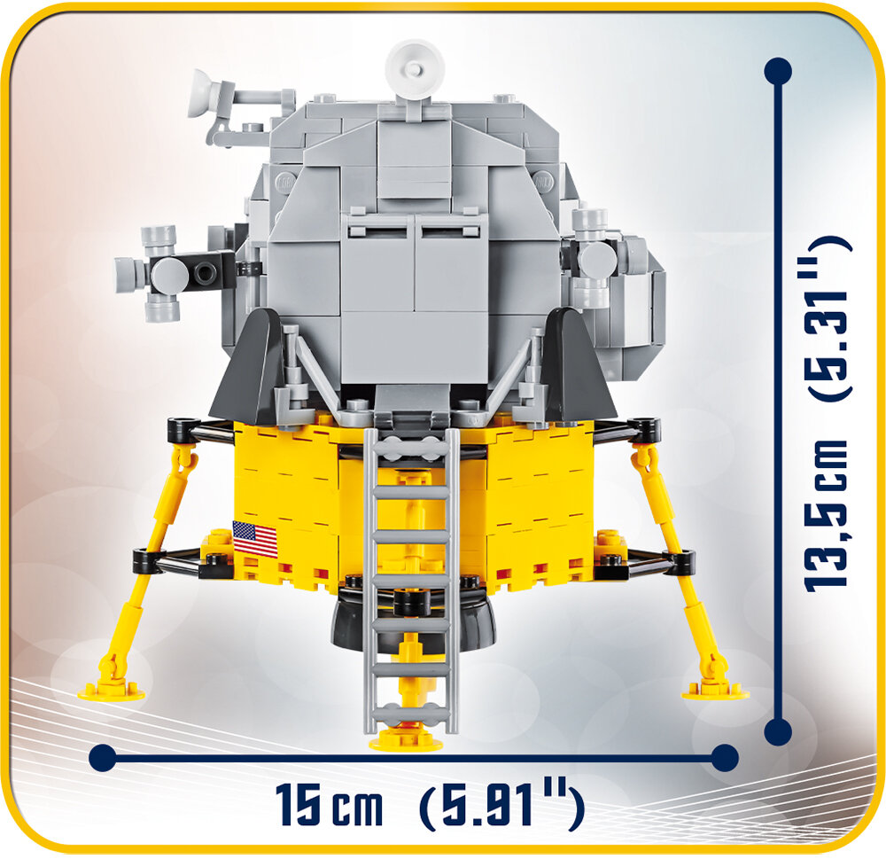 Cobi Toys Smithsonian Apollo Lunar Module Building Set 