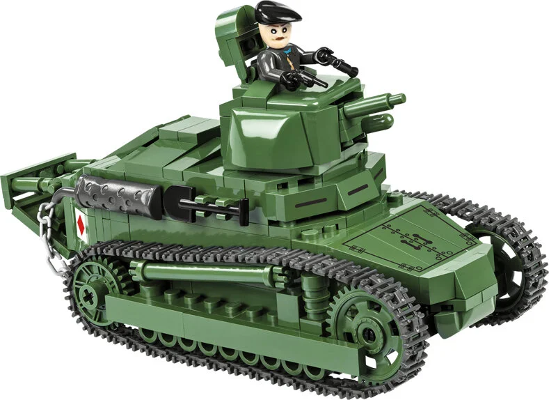Cobi Renault Ft 17 French Tank Set 2973 Buildcobi Com Cobi Building Sets