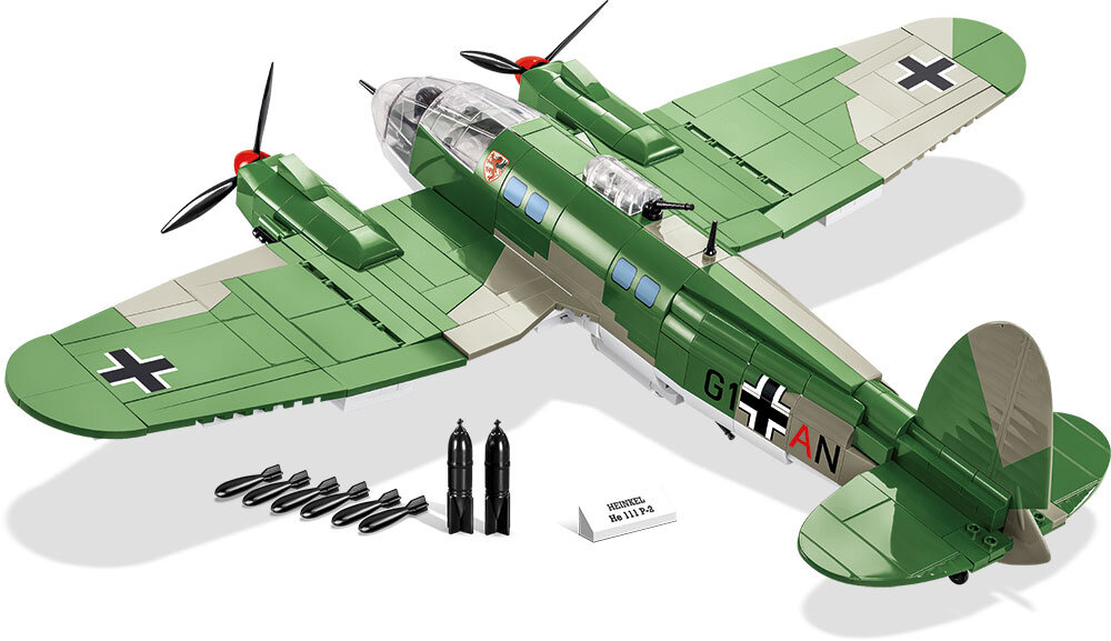 725 ladrillos Cobi La segunda guerra mundial Heinkel él 111 P-2-5717 