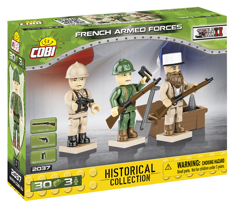 Afrika Korps Soldiers COBI 2034-26 brick figurines 3 