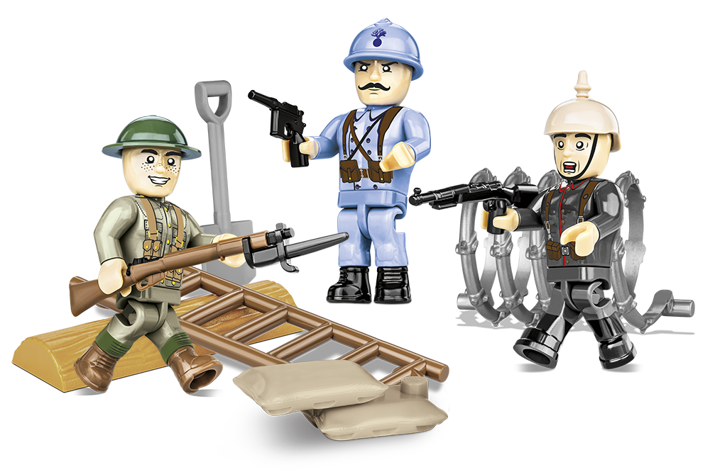 Cobi 2051 Soldiers Of The Great War Minifiguren 
