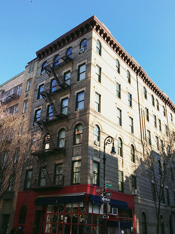 Friends TV Show Apartment Building in New York City | Vertical Photo of the  Friends Apartment Building in NYC | New York City TV Landmarks