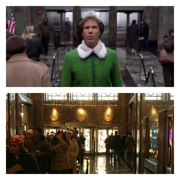 The Empire State Building from "Sleepless in Seattle" and "Elf"