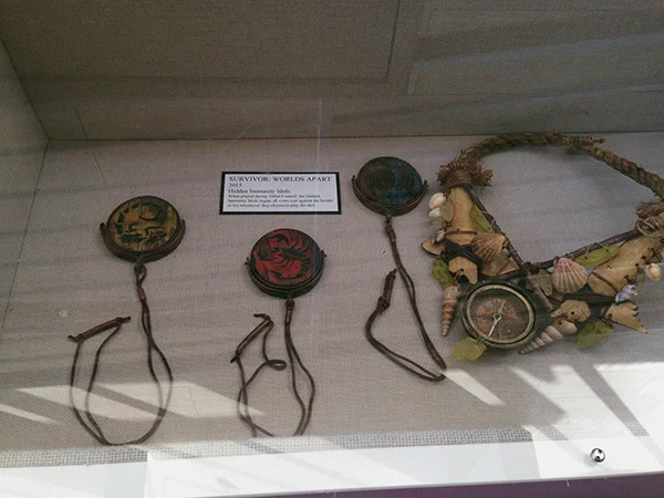 Survivor-worlds-apart-hidden-immunity-idols-at-Survivor-15th-anniversary-exhibit-at-Paley-Center-photo-by-Live-the-Movies.jpg
