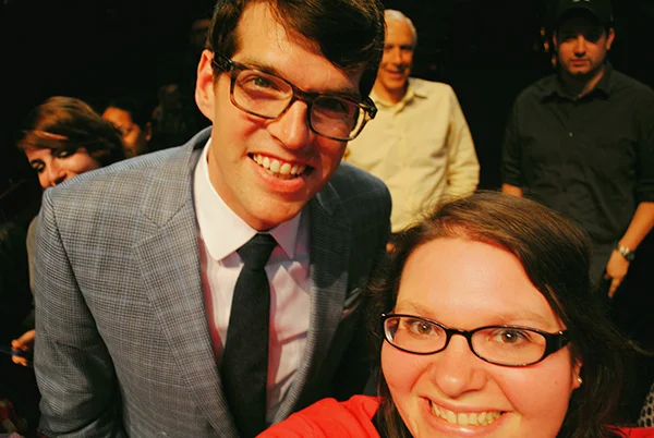 Christina-LeBlanc-with-Tim-Simons-at-Veep-PaleyFest-2014-photo-by-Live-the-Movies.jpg