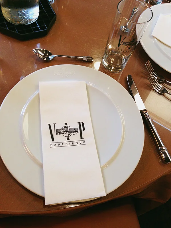 VIP dining!