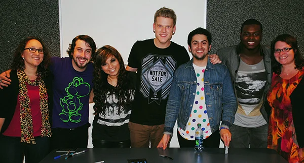 Christina-LeBlanc-Alex-Poulin-with-Pentatonix-of-The-Sing-Off-and-Pitch-Perfect-2.jpg