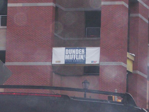 The Office Dunder Mifflin Scranton Pa' Sticker