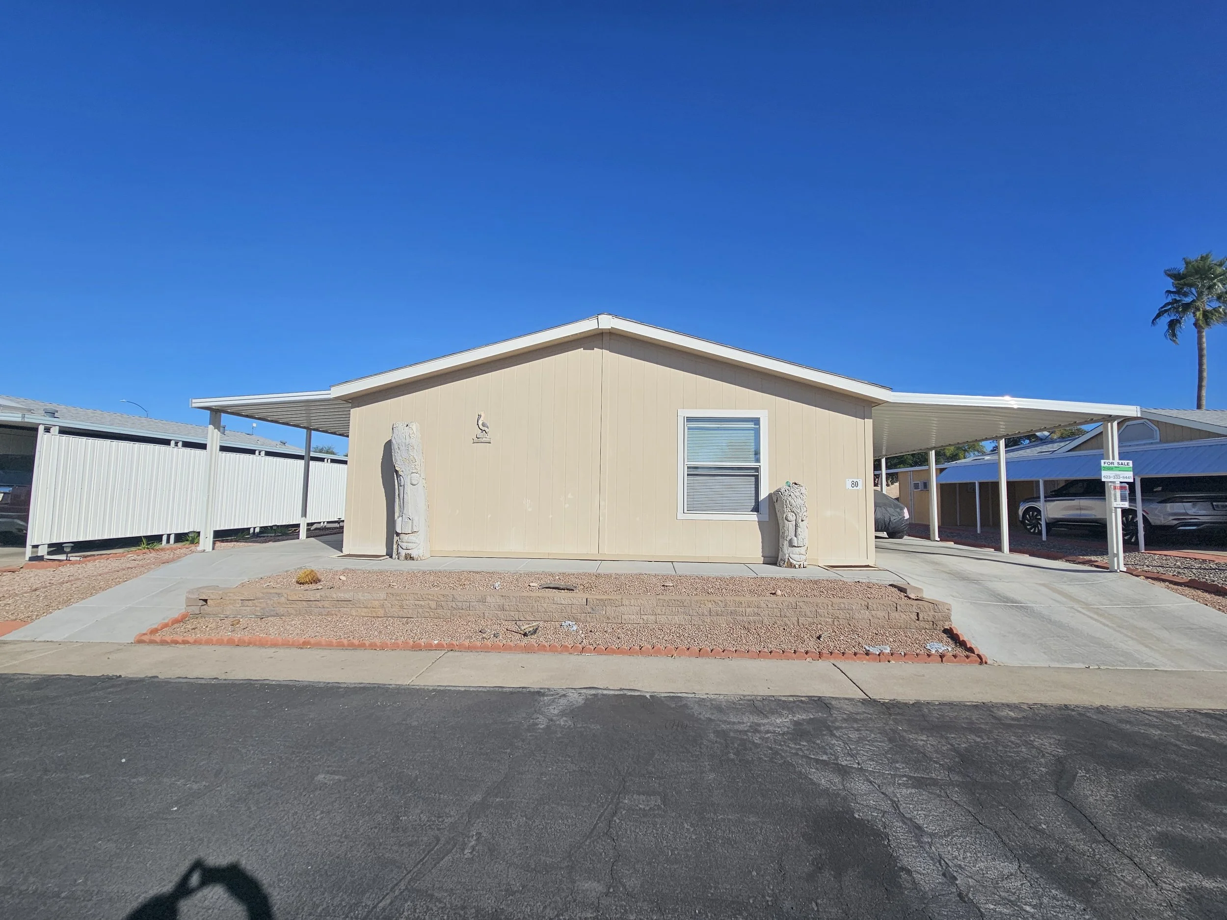 $69,900 / 3br - 1040ft2 - Ground Set Beauty! Southern Exposure! Insulated Shed with A/C! #80 (Superstition Buttes)