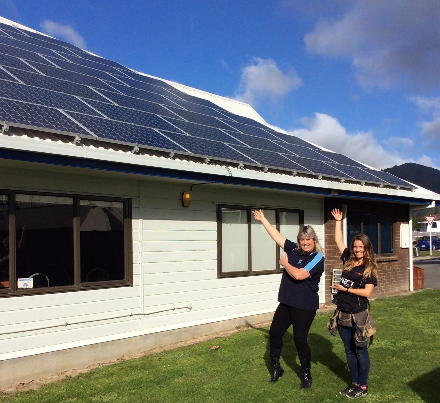 Waikawa Boating Club: reaping the solar rewards.