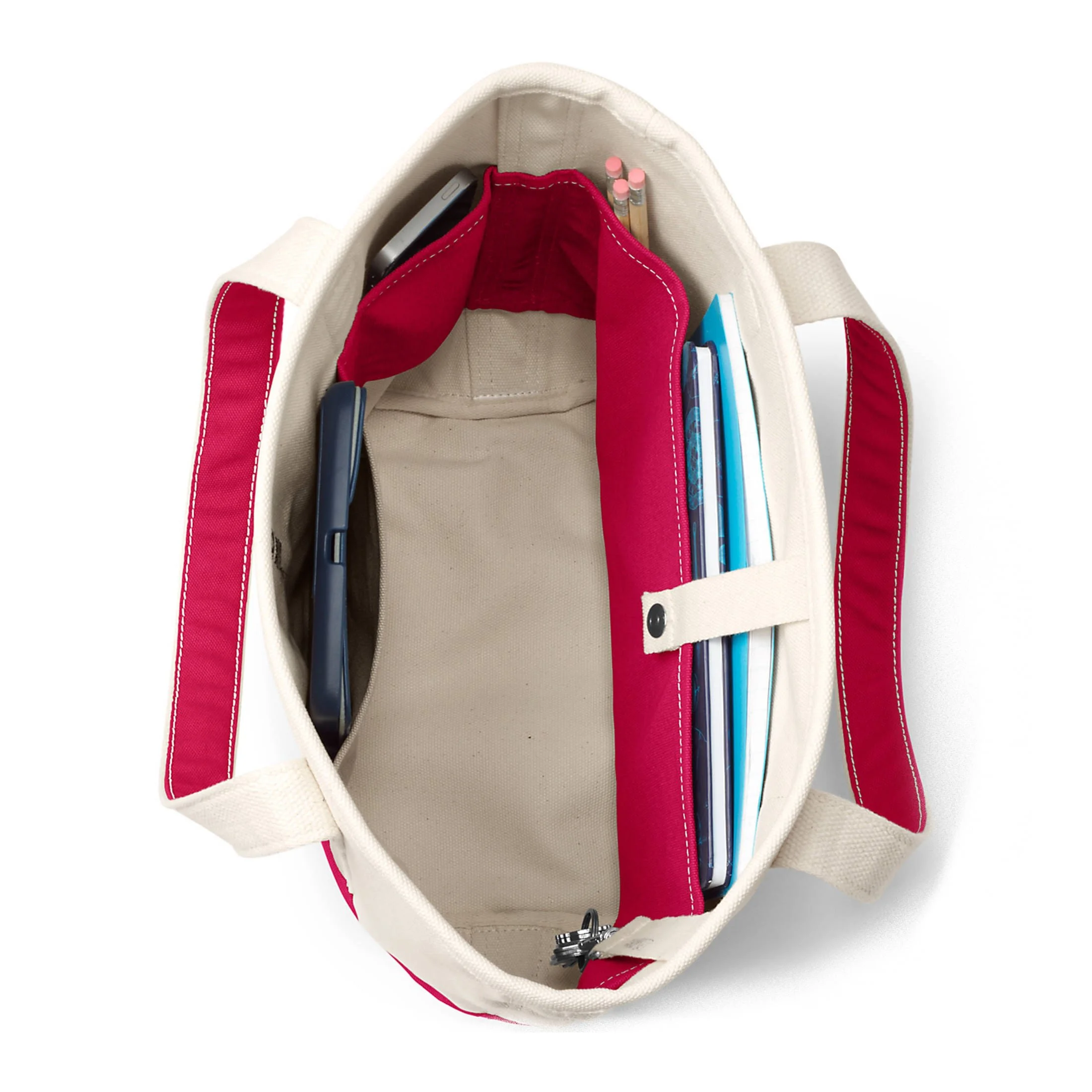 Land’s End red tote