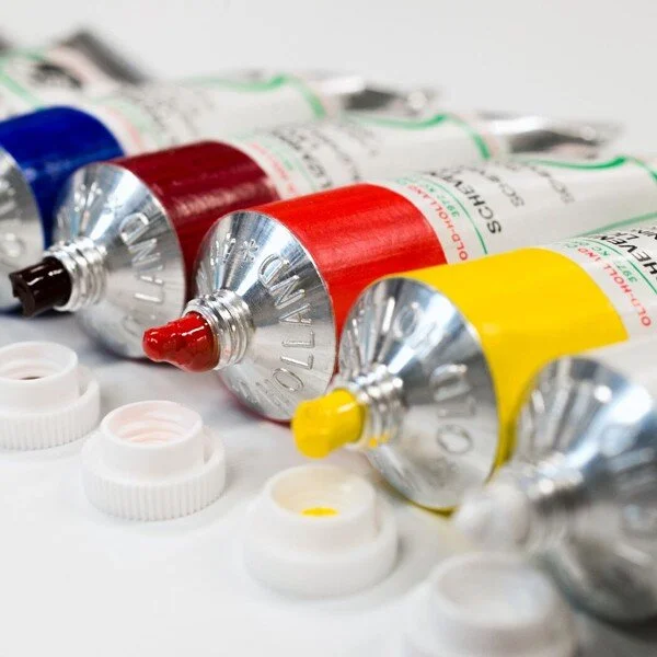 Old Holland paint holds its shape