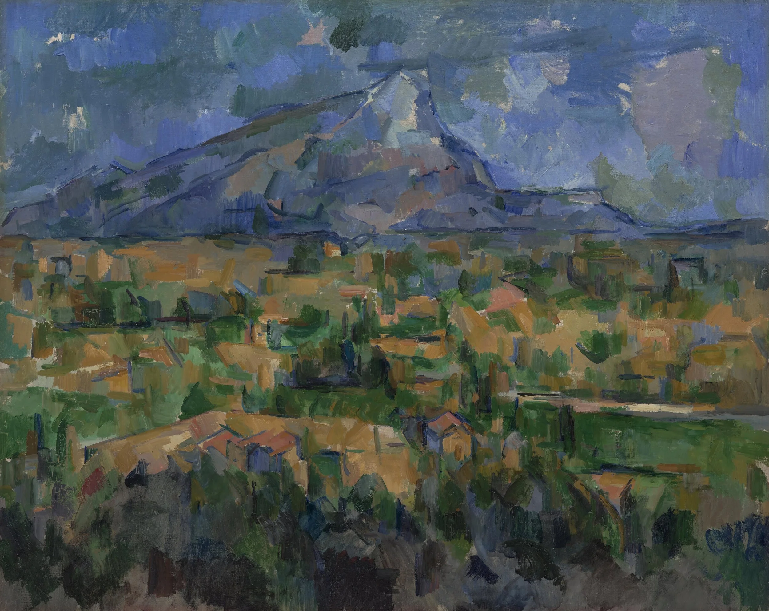 Cézanne, Mont Sainte-Victoire, 1902-4, Philadelphia Museum of Art