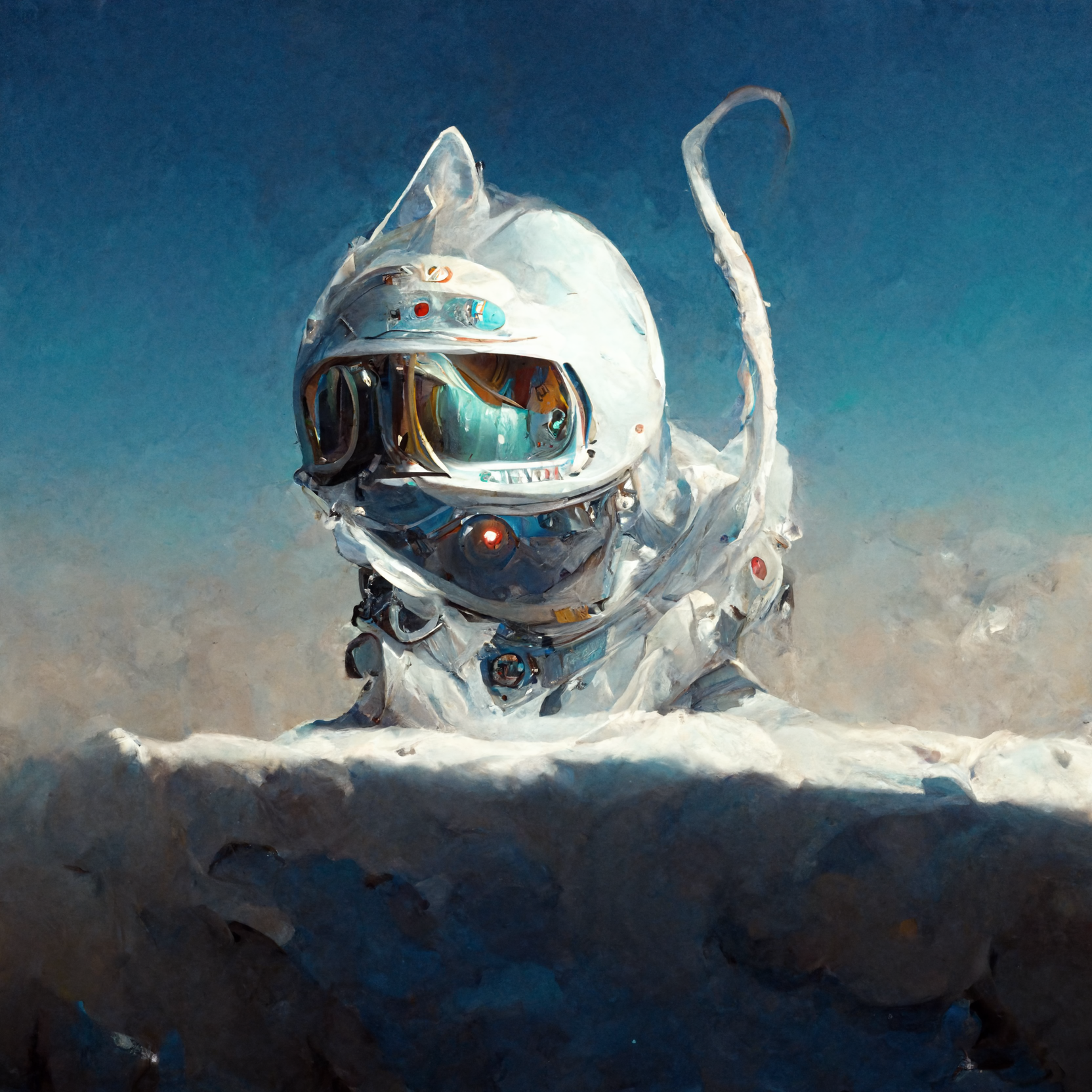 andrewrosemfa_Cat_astronaut_shiny_silver_spaceship_silvery_ice__64bb7a94-cd61-4dad-837b-366ee1d5cd8c.png
