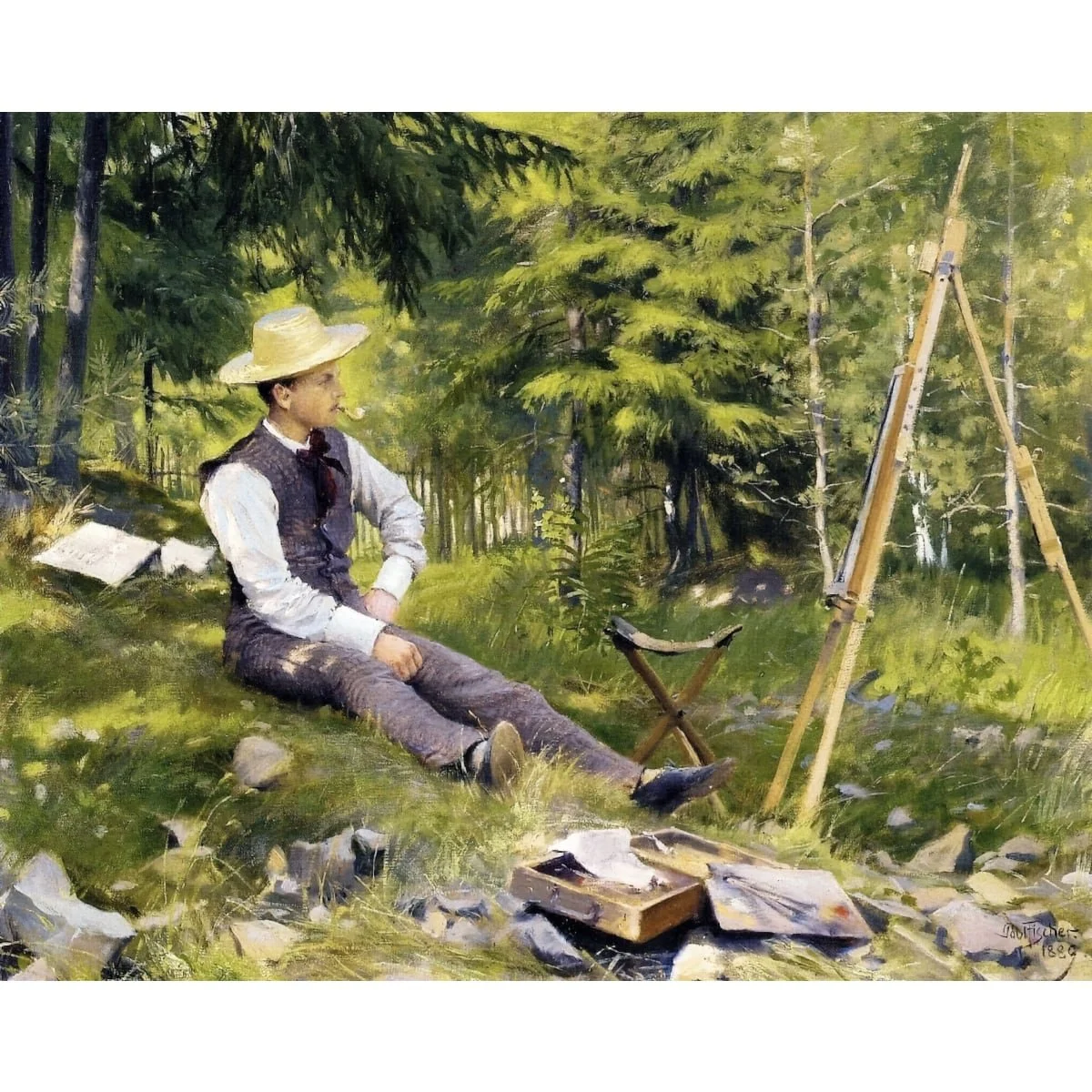 Paul Fischer 1889 Plein Air.jpg