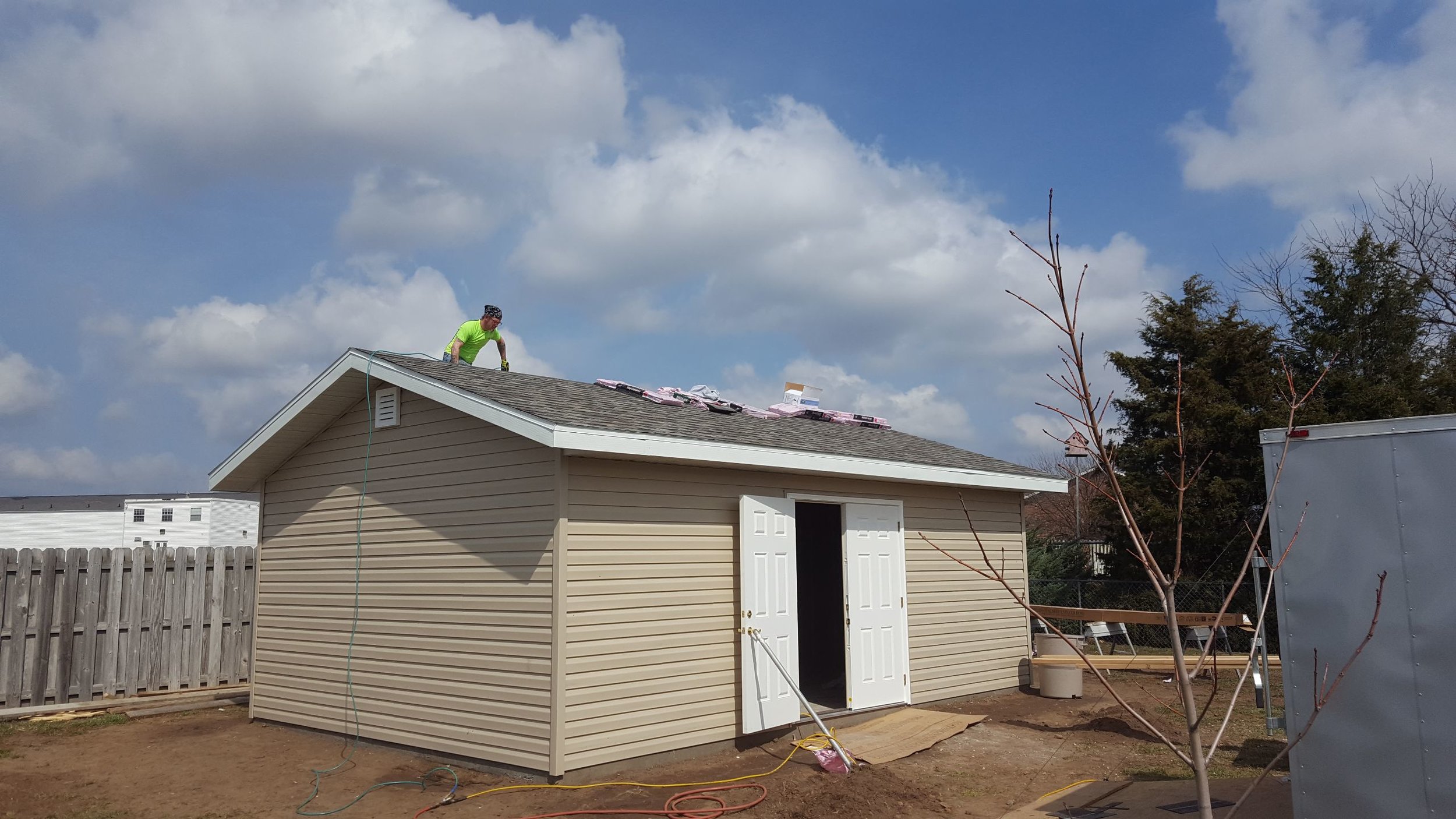 New Garage Construction &amp; Roofing