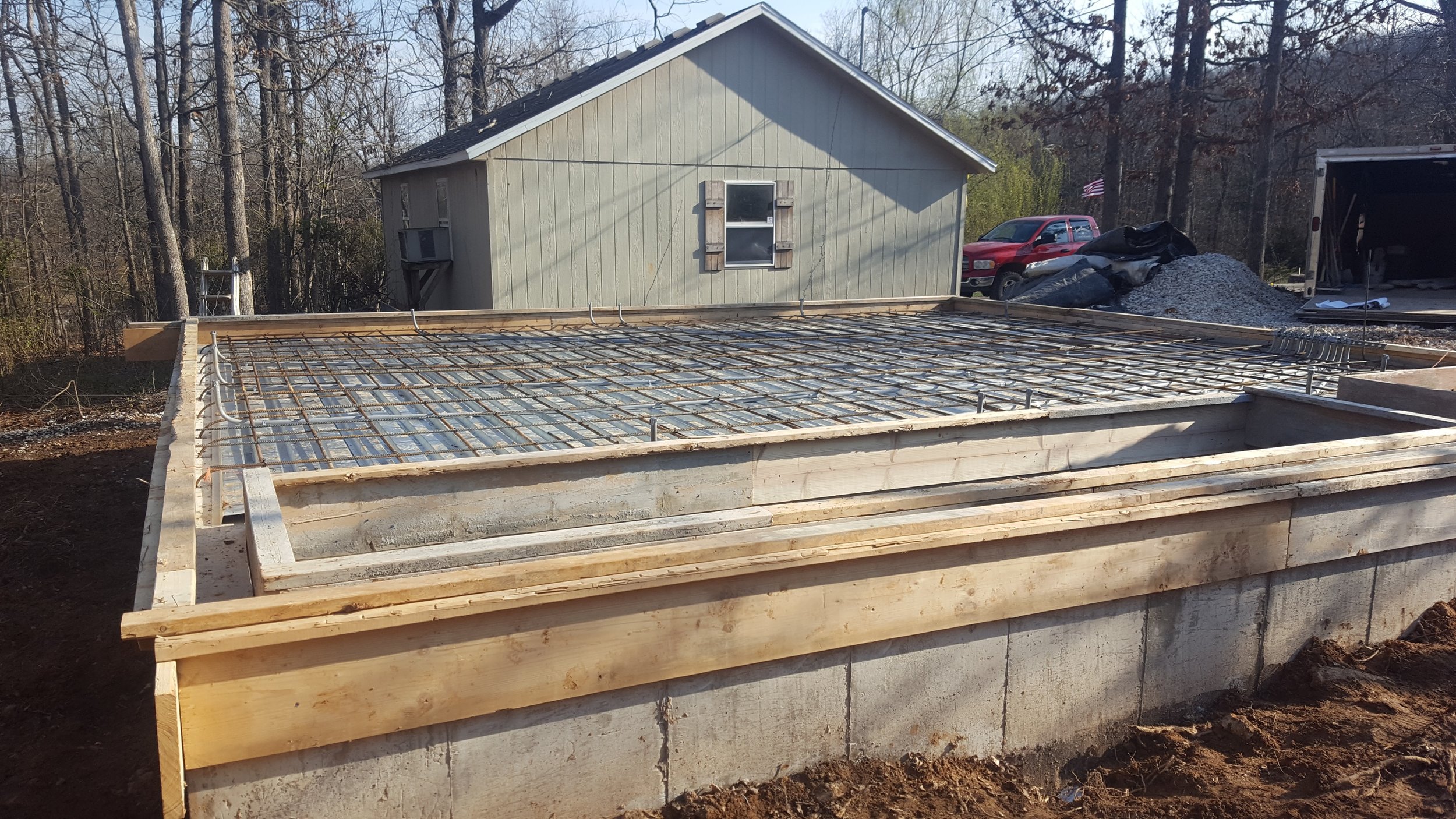 Concrete Floor Over Top of Basement