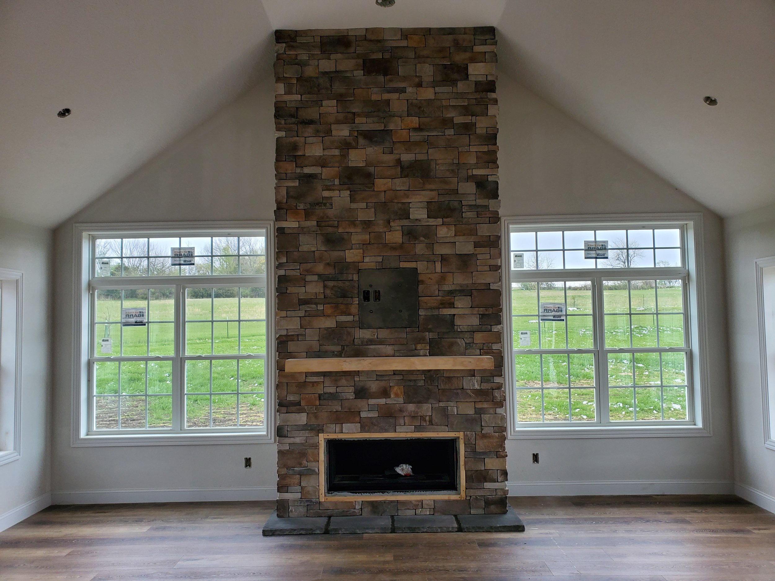 Fireplace project