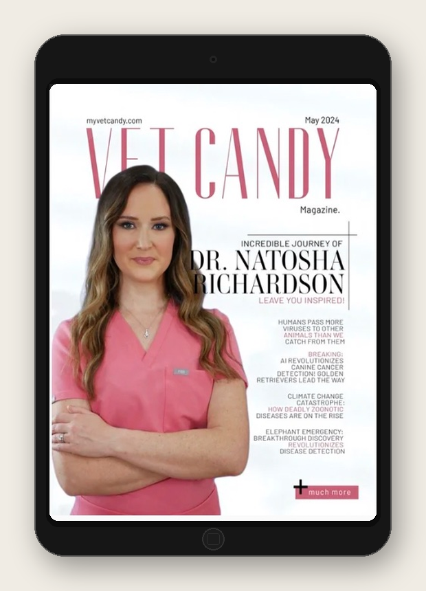 Dr. Natosha RIchardson Vet Candy Magazine May 2024.png