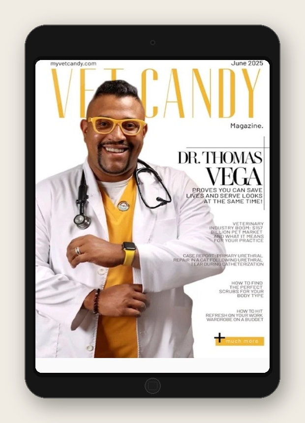 Dr. Thomas Vega Fashion Vet Vet Candy Magazine June 2025.png