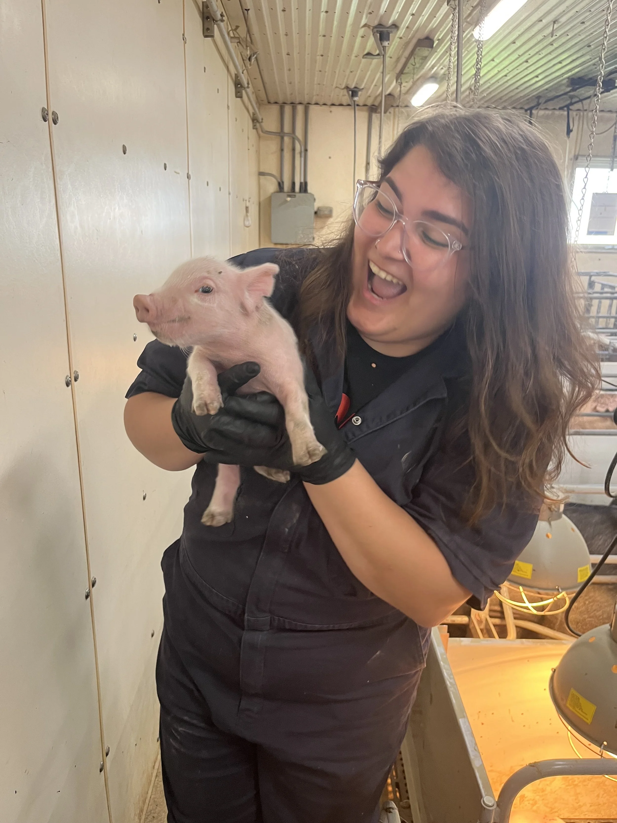 Elisa Geranios is chasing two degrees and a future at the public health table.