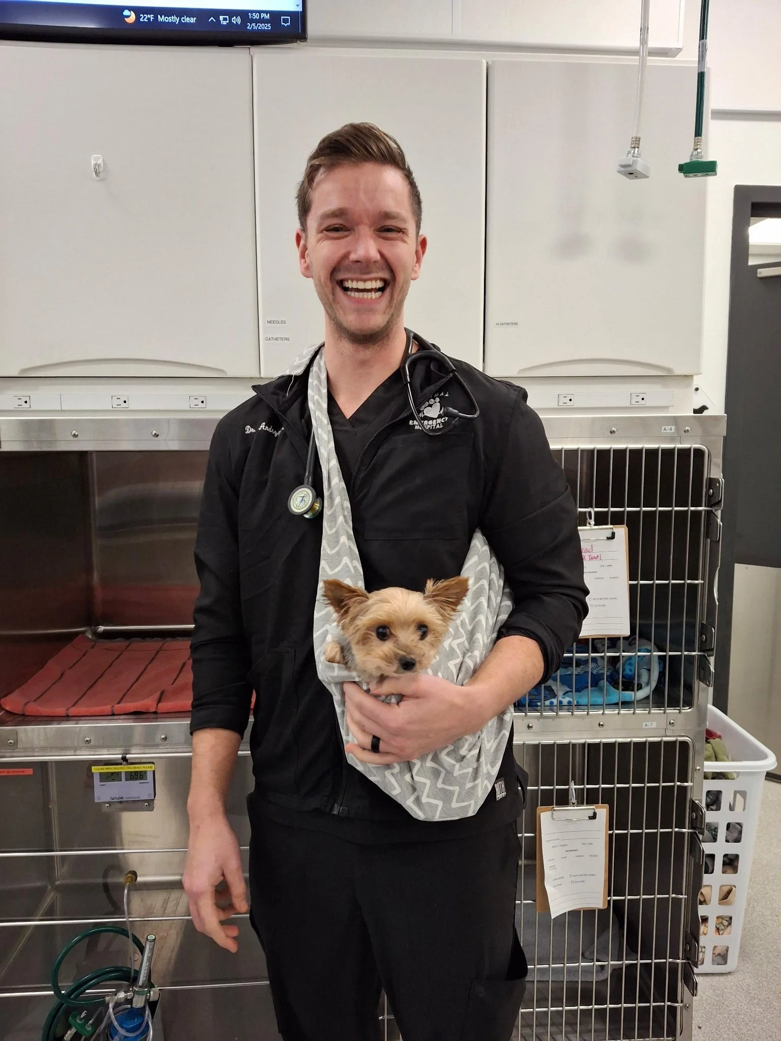Dr. Andy Ogrodny Almost Studied Computer Science. A Coin Toss Sent Him to Vet Med. The Profession Won.