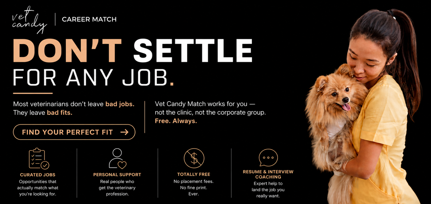 Veterinary Matching Program Vet Candy Match | Free Veterinary Career Guidance Program