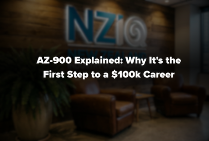AZ-900 Explained: Why It's the First Step to a $100k Career