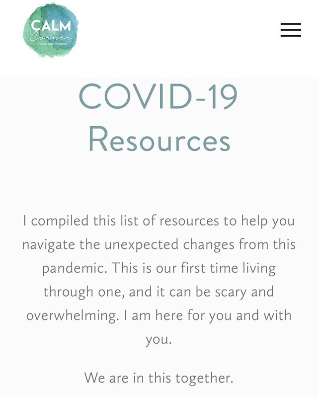 *juicy* COVID-19 resources available now. Link in bio. 
25+ resources, mostly FREE, to help you meditate, cultivate joy, take care of your mental health, and appreciate each day, as it is. 
Remember you are not alone. 
We will get through this togeth