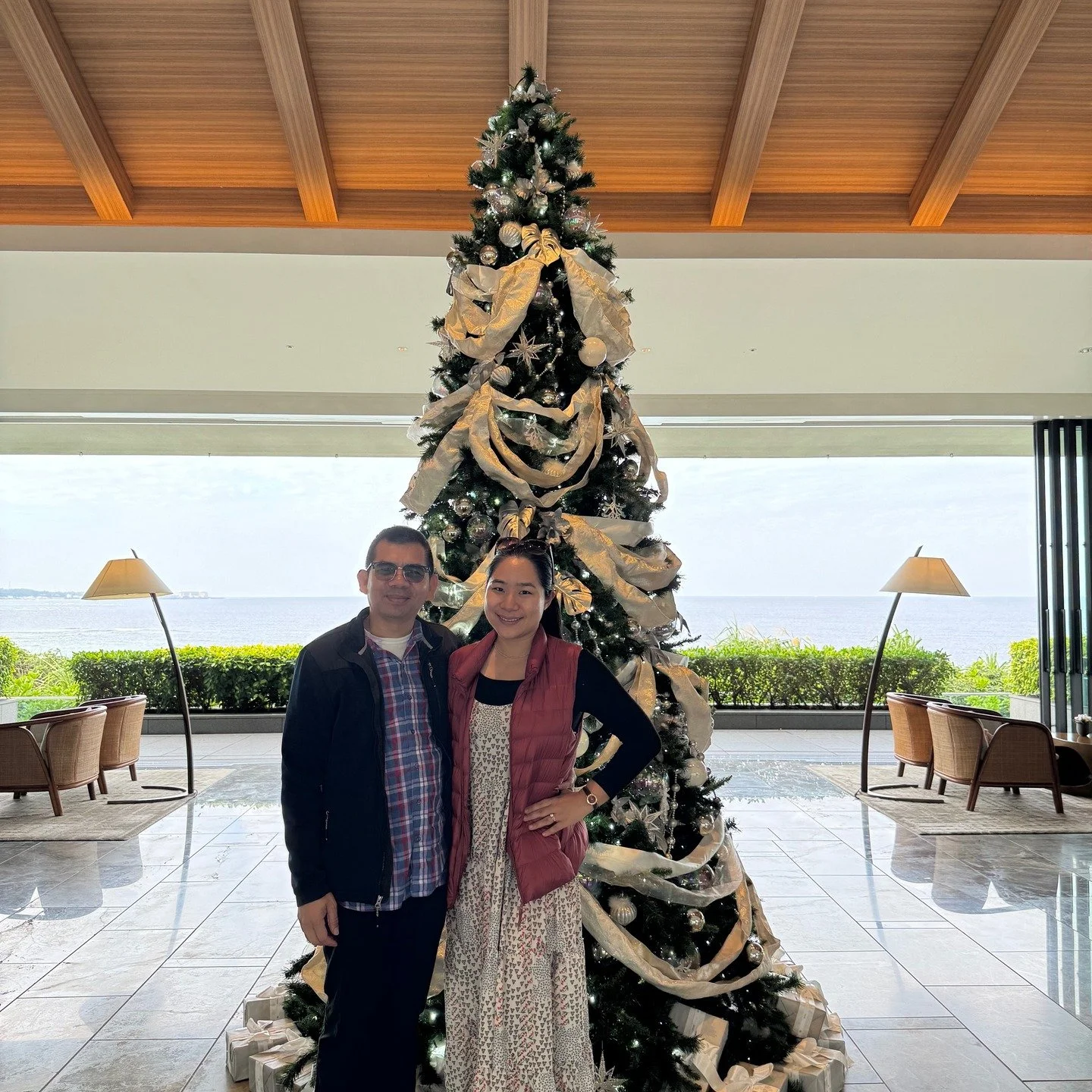 Happy Holidays from our family to yours. May you enjoy the gift of health, wealth and peace. Sending love from Okinawa, Japan.