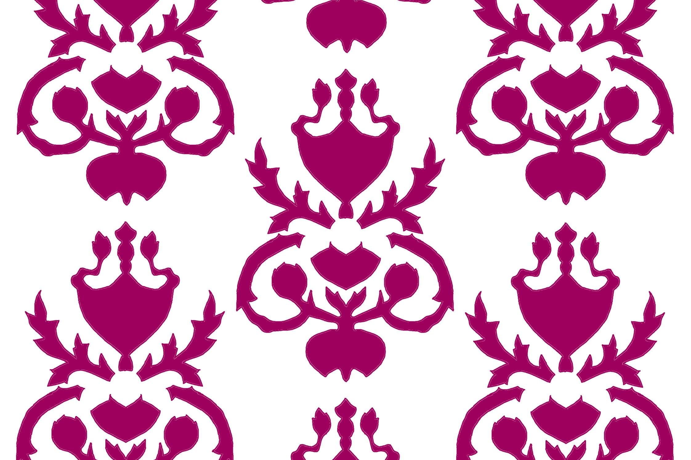 Jennifer McElwee. Wallpaper Thin (fragment). Design adapted from drawing room wallpaper in the home of Mr and Mrs Mars Buckley, Beaulieu, Toorak. 1880’s.