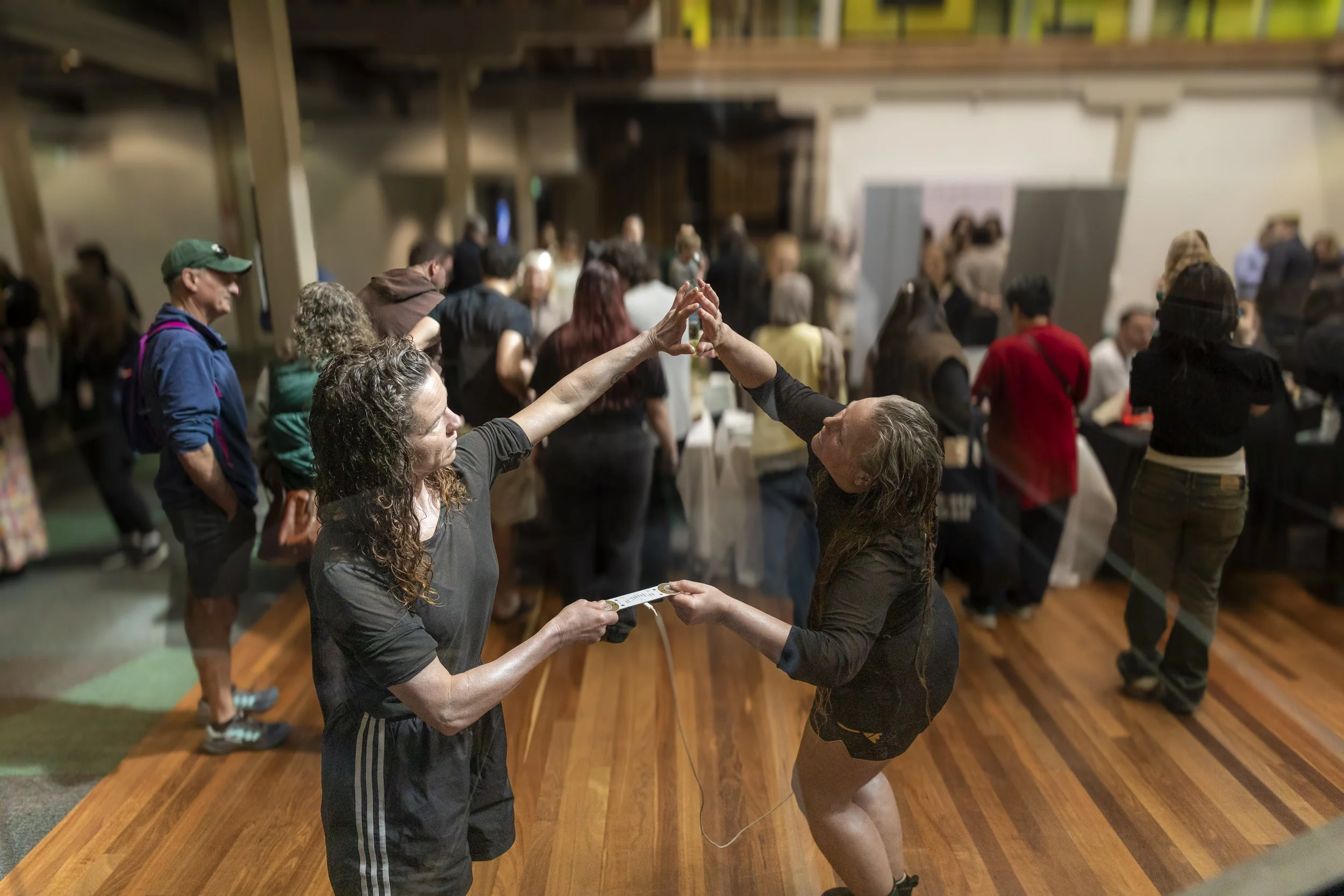 Jessica Lesosky and Sheshtin Honey. Bodies of Water, Geelong Fragrance Fair, September 2026. Photo: Sam Tench