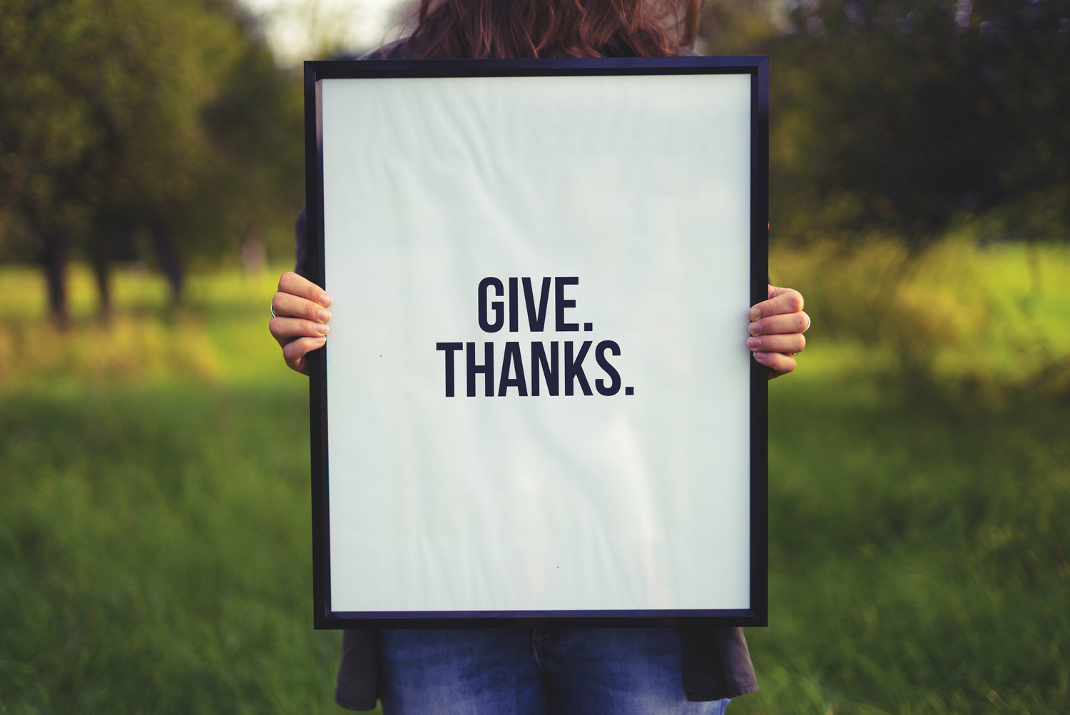 Thank God for you