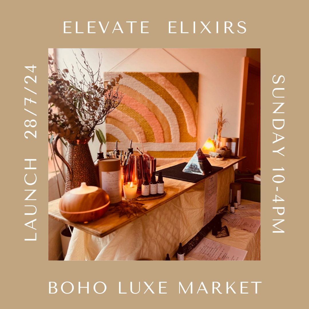 Launch at Boho Luxe Market Melbourne.
