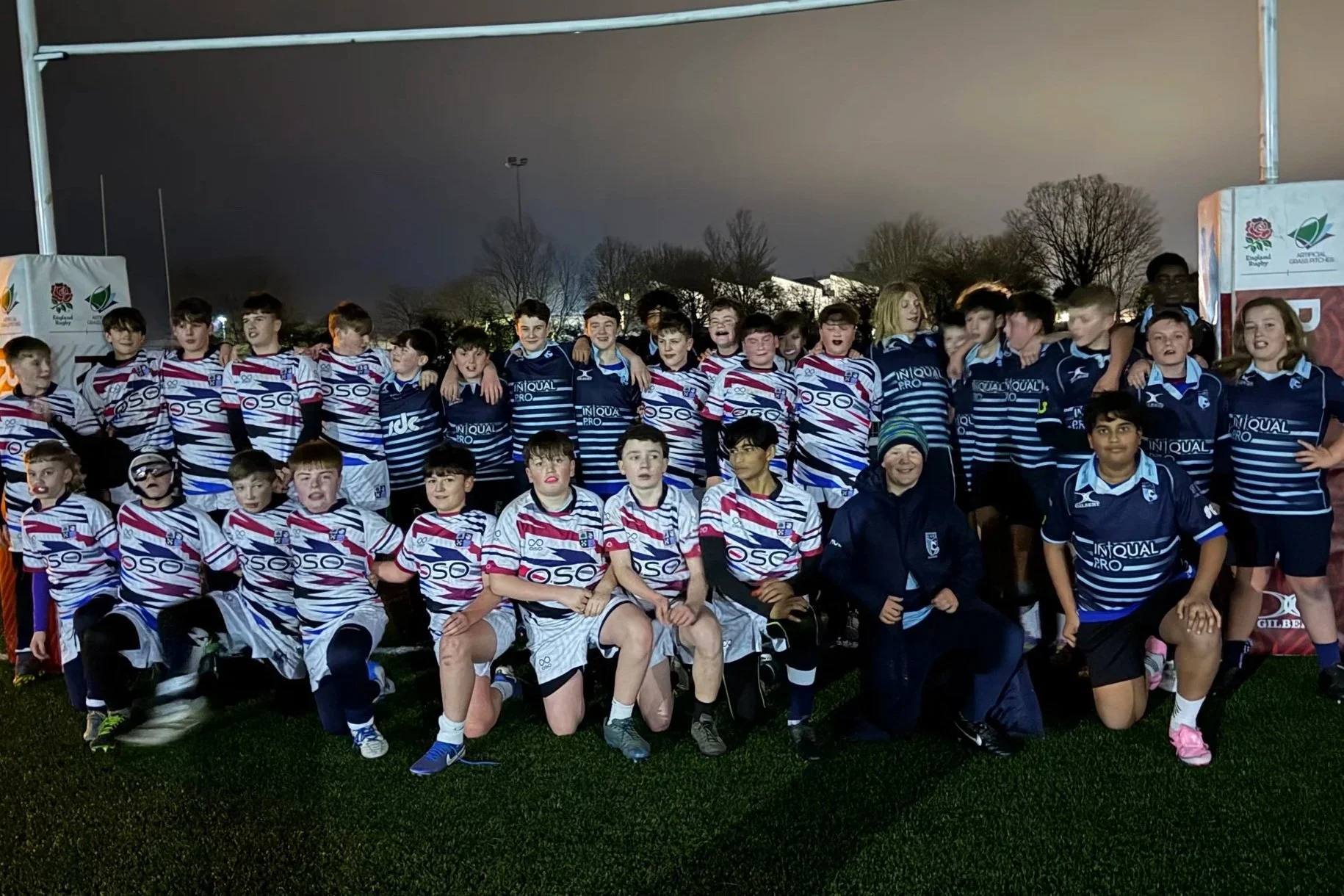 Representative side inspires boys new to rugby