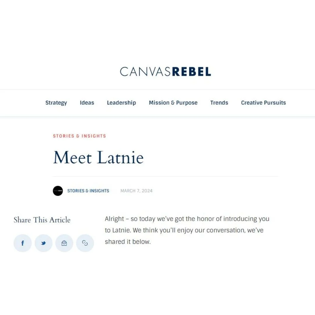 "Meet Latnie"