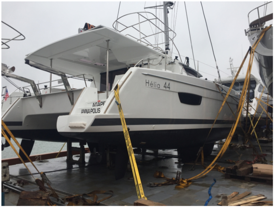 OUR BOAT IS ON A BOAT