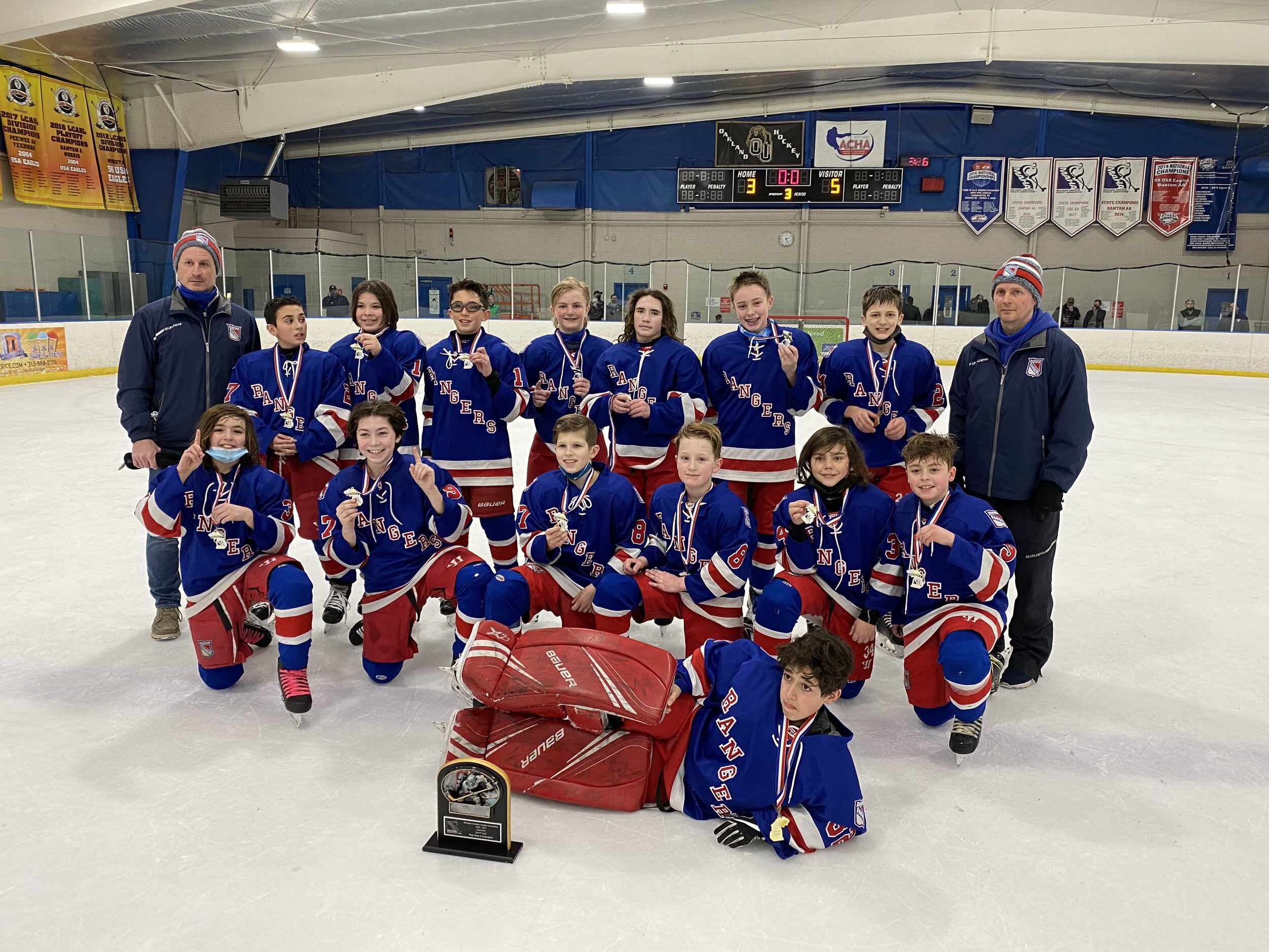  2009 Rangers Red - 2021 MAHA District 4 Champions 