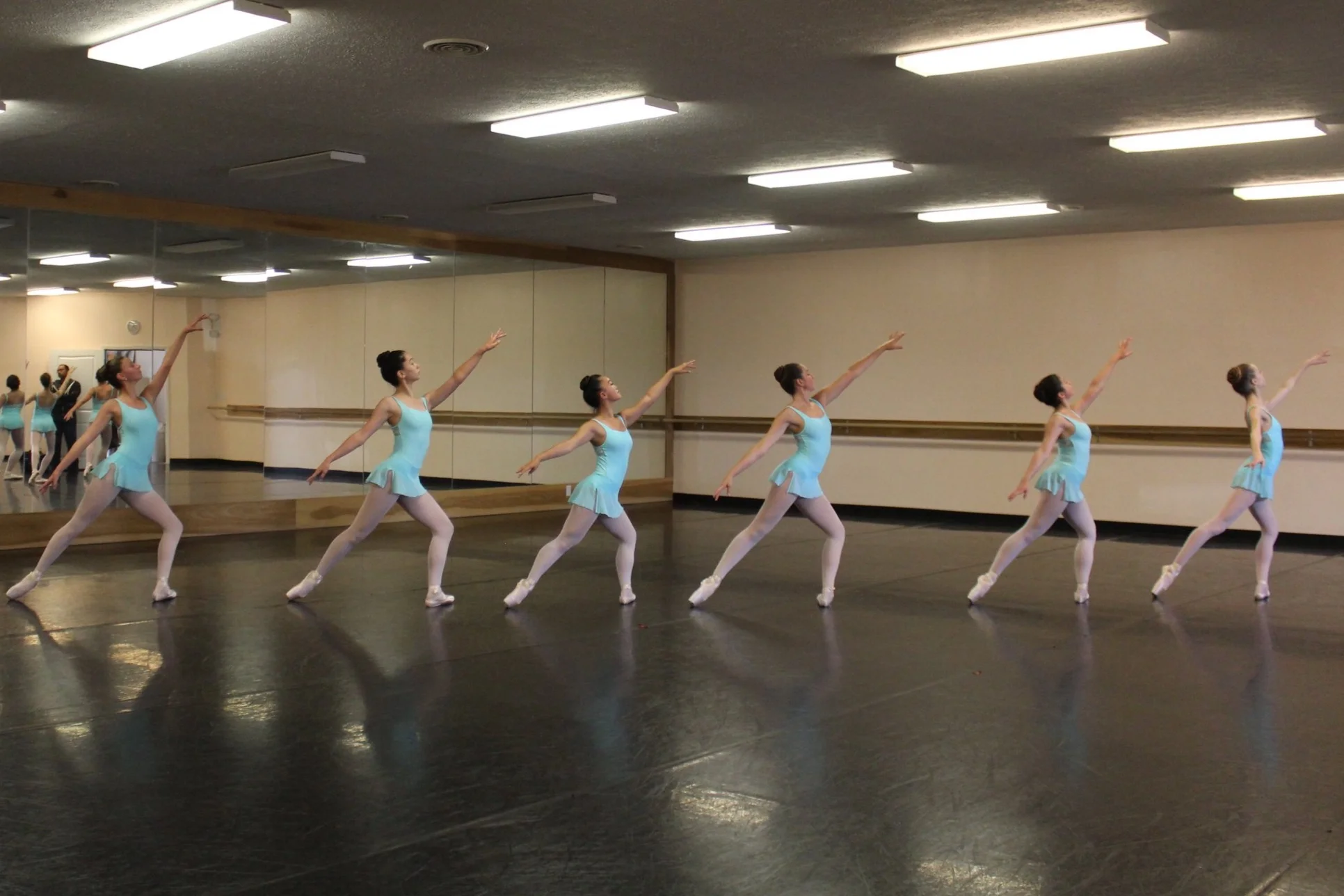 2016 Summer Intensive Students from Derek Reid, Professor at Butler University, Choreography Session.