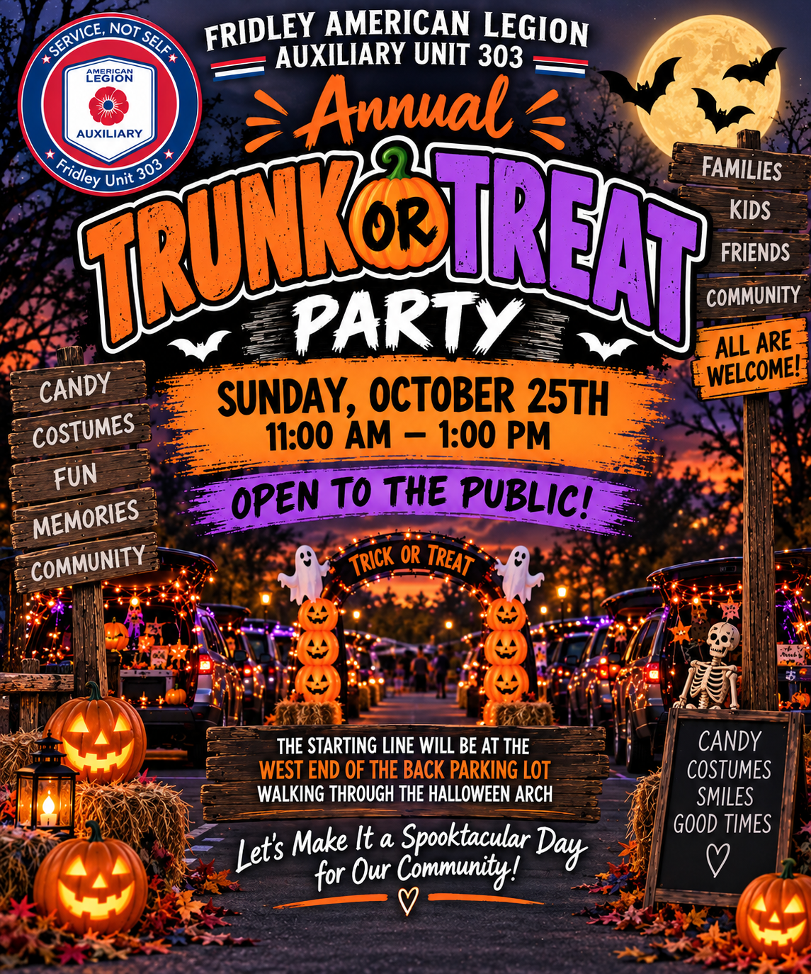 Halloween Trunk-Or-Treat