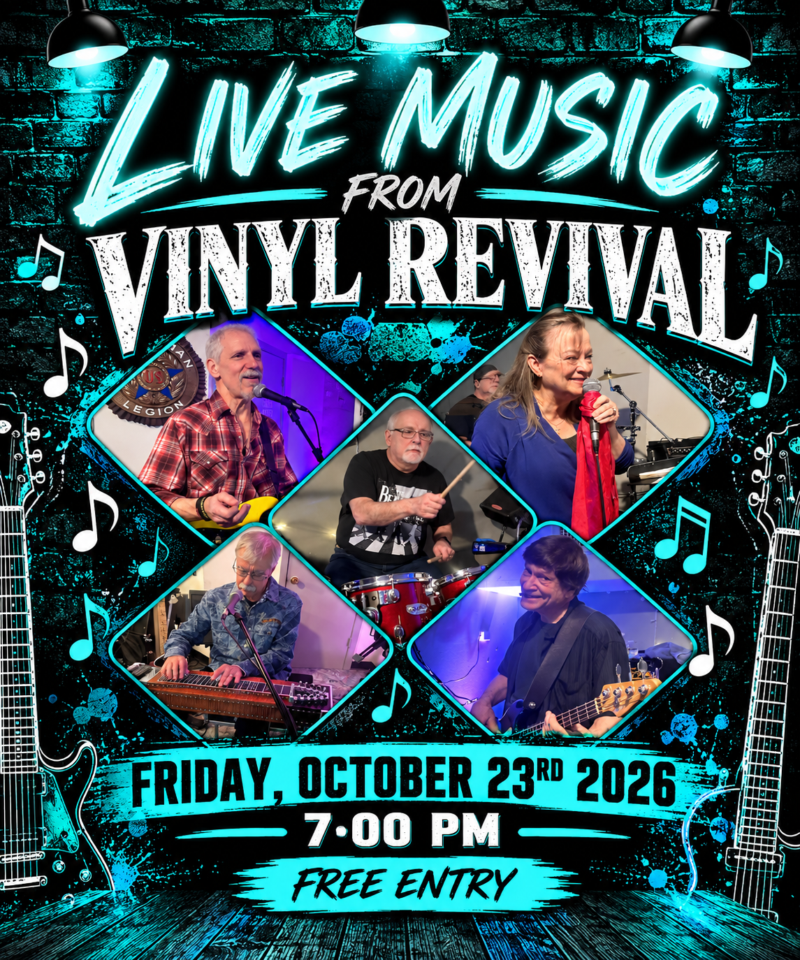 LIVE MUSIC!!!! Vinyl Revival 