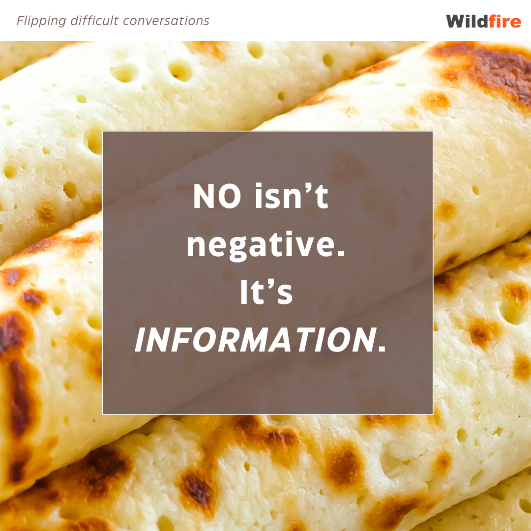 Stacking simple strategies to flip conversations like pancakes