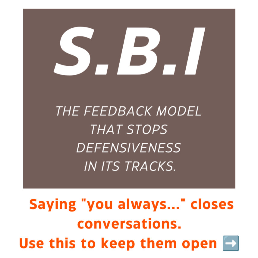 The SBI Feedback Model: Situation, Behaviour, Impact Explained